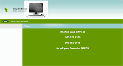 Desktop Screenshot of computercornerburlington.ca